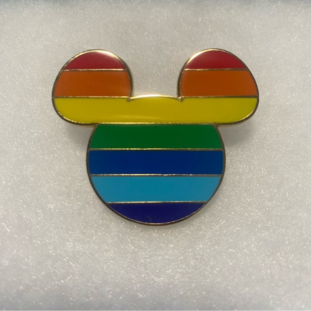 Disney Official Trading Pin - Rainbow Mickey 2008